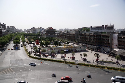 Sightseeing in Xi`an / Drumtower & Belltower