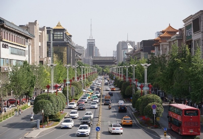 Sightseeing in Xi`an / Drumtower & Belltower