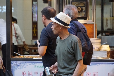 Muslim Street in Xi`an