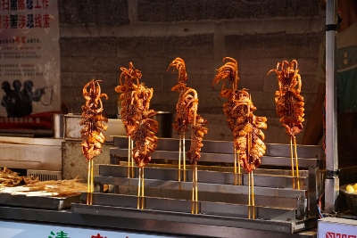 Muslim Street in Xi`an