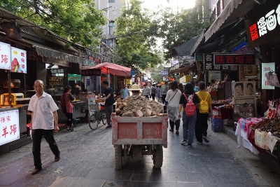 Muslim Street in Xi`an