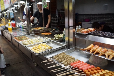 Muslim Street in Xi`an