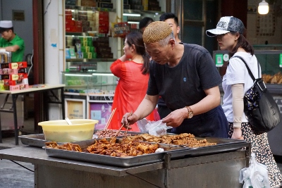 Muslim Street in Xi`an