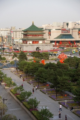 Sightseeing in Xi`an / Drumtower & Belltower