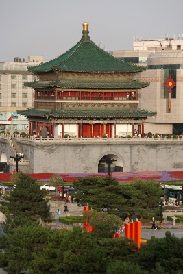 Sightseeing in Xi`an / Drumtower & Belltower