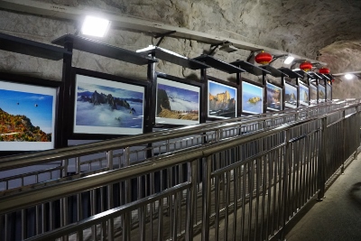 Irre Seilbahnfahrt zum Huashan Mountain