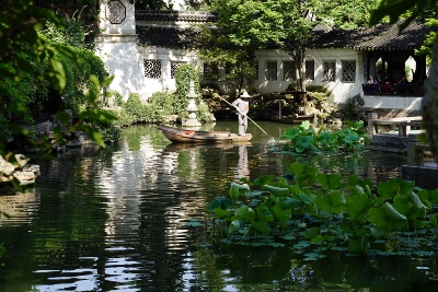 Liu - oder Lingering Garden in Suzhou