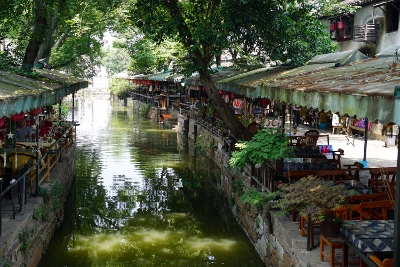 Bootsfahrt in Tongli Watertown