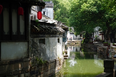 Bootsfahrt in Tongli Watertown