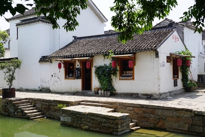 Bootsfahrt in Tongli Watertown