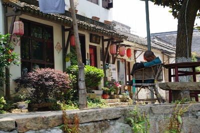 Bootsfahrt in Tongli Watertown