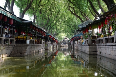 Bootsfahrt in Tongli Watertown