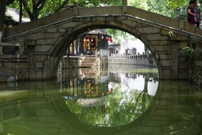 Bootsfahrt in Tongli Watertown