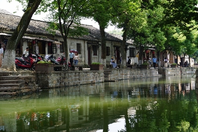 Bootsfahrt in Tongli Watertown