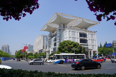 Straßenbummeln in Shanghai