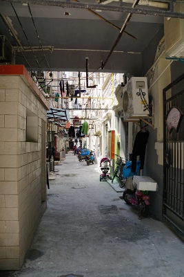 Straßenbummeln in Shanghai