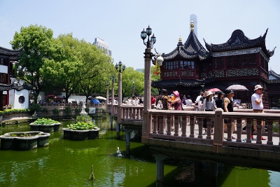 Straßenbummeln in Shanghai