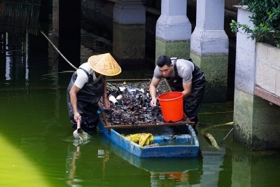 Straßenbummeln in Shanghai