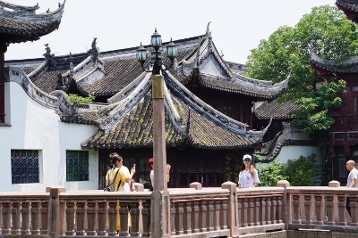 Straßenbummeln in Shanghai