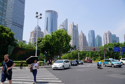 Sightseeing in Pudong (Shanghai)