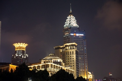 Abends in Shanghai
