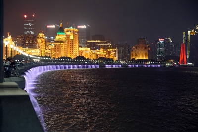 Abends in Shanghai