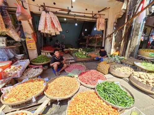 Bogor - Straßenmarkt