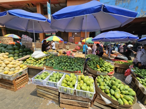 Bogor - Straßenmarkt