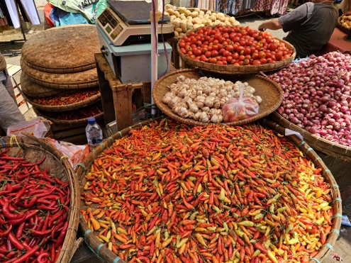 Bogor - Straßenmarkt