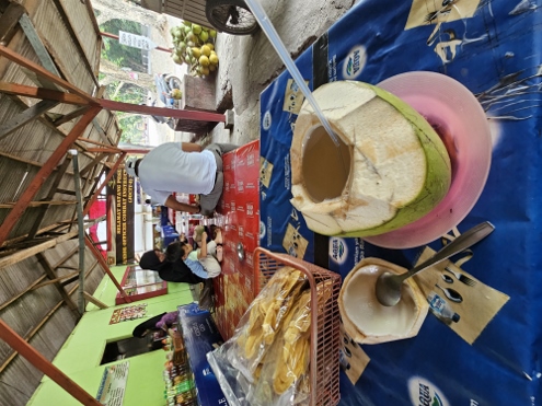 Von Bogor nach Bandung - Pause am Straßenrand