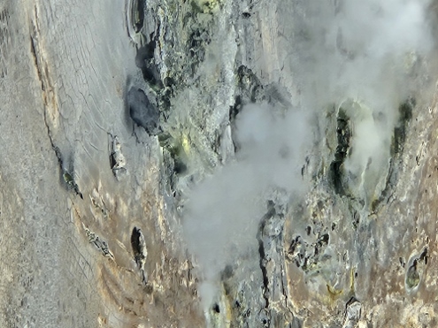 Tangkuban Parahu - schwefelige Angelegenheit