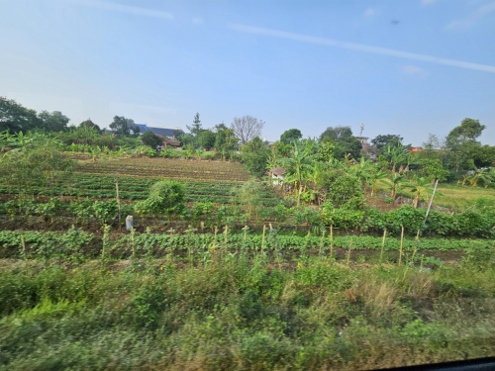 Zugfahrt von Bandung nach Yogjakarta