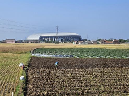 Zugfahrt von Bandung nach Yogjakarta