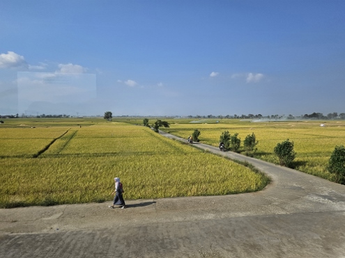 Zugfahrt von Bandung nach Yogjakarta
