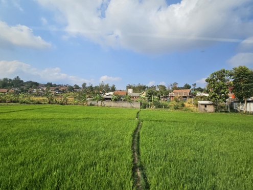 Zugfahrt von Bandung nach Yogjakarta