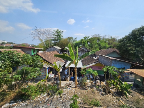 Zugfahrt von Bandung nach Yogjakarta