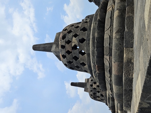 Borobudur - Stupas