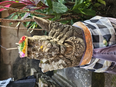 Bali - hinduistische Opfergabe