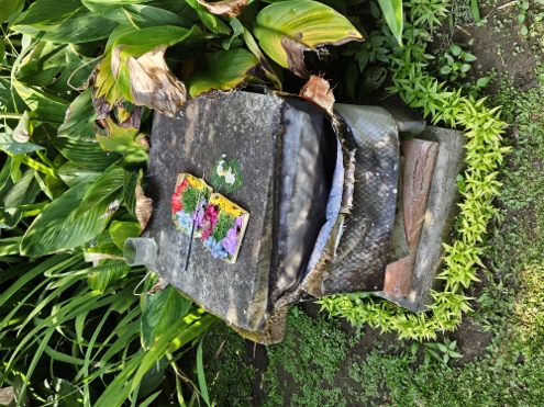 Bali - hinduistische Opfergabe