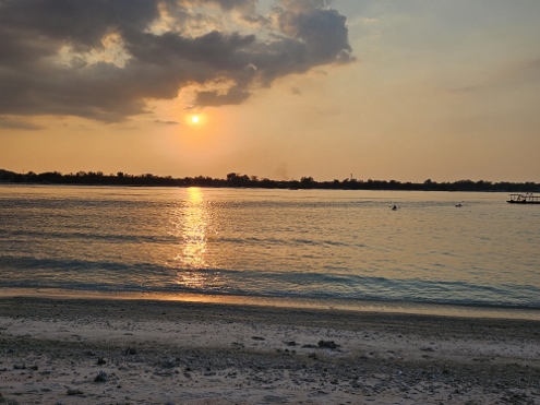 Sunset over Gili Meno