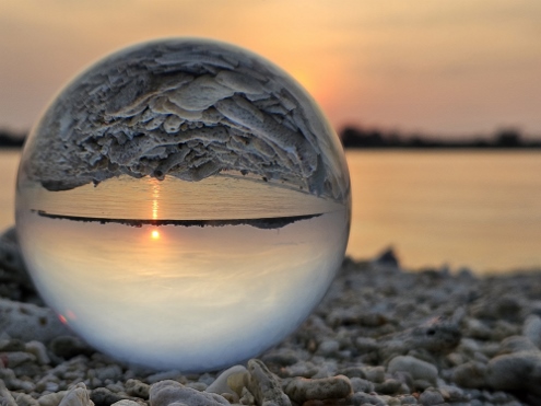 Gili Meno steht kopf