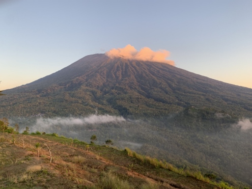 Bali - Blick zum Gunung Agung