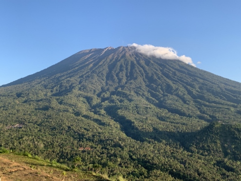 Bali - Blick zum Gunung Agung