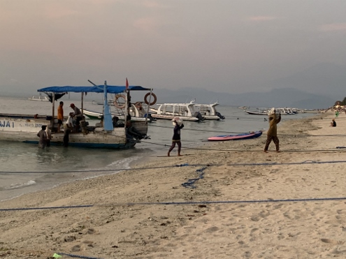 Nusa Lembongan - Abendspaziergang