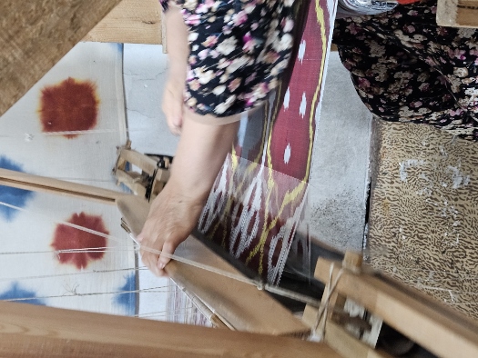 Wie die edlen Seidenstoffe entstehen