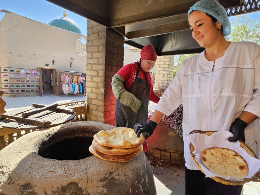 Brot backen auf usbekisch