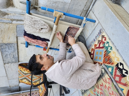 Registan Platz - Handwerker in der Löwen Medrese