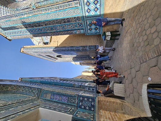 Shoizinda Komplex - Friedhof der Herrscher Samarkands