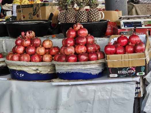 Siyob Bazaar - der größte Markt in Samarkand