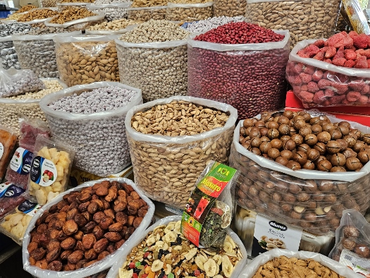 Siyob Bazaar - der größte Markt in Samarkand
